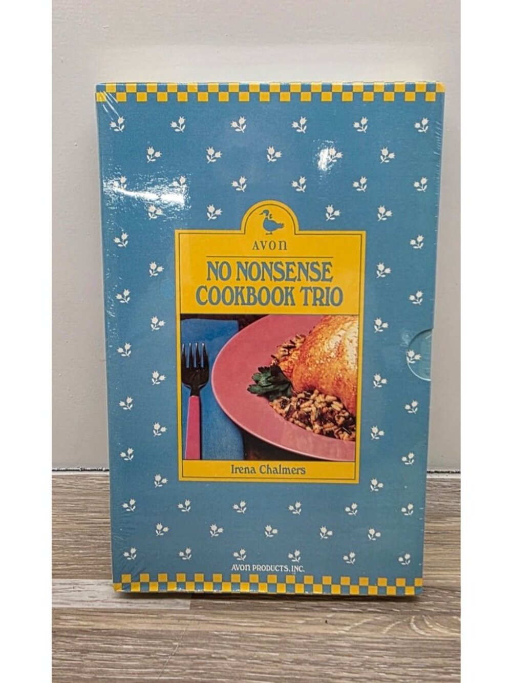 Vintage New Old Stock Goose Avon No Nonsense Cookbook Trio Kitchen Cottagecore